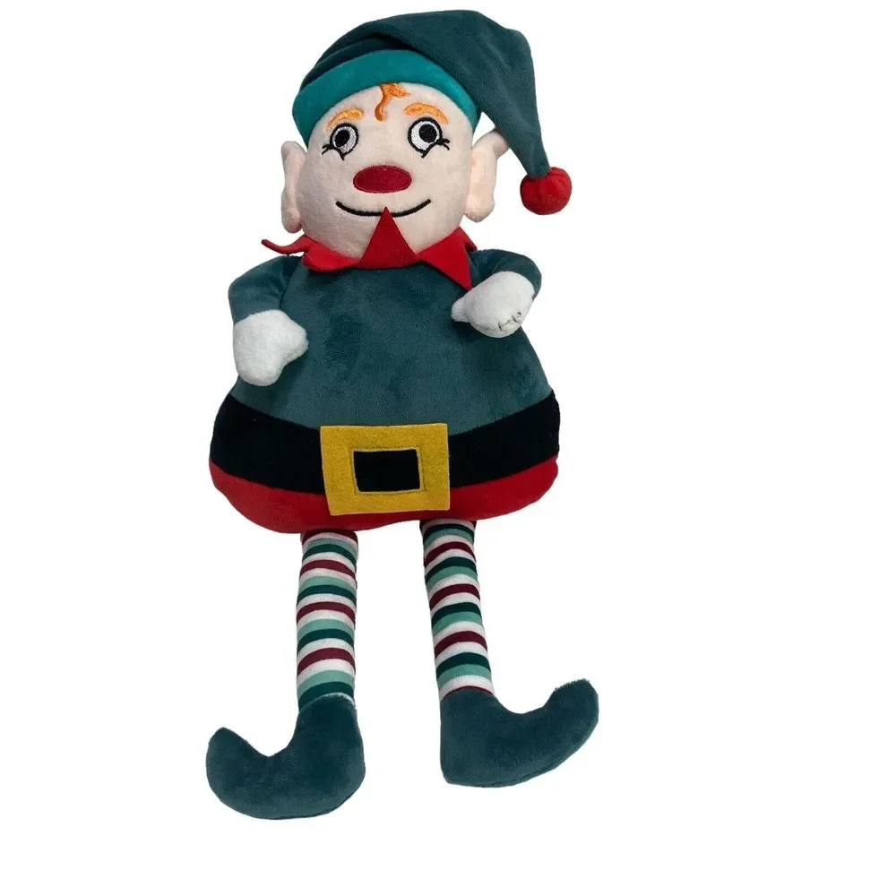 Elf Boy Toy‎ Snuggly Squeaky Dog Toy Plush Squeaking